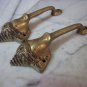 Brass Cupboard Puller Vintage Ganesha 2pcs Antique Door wardrobe Handles pairs