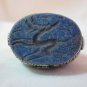 Islamic Ring 925 Sterling Silver Muslim Snake Antique engraved Lapis mens