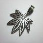 Fashion Men Jewelry Pendants Ciondolo Anhänger Pewter marijuana cannabis PC31