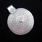Fashion Pure Silver Pendants Vintage Artisan Jewelry Tribal Gothic Emblems P28