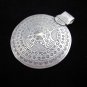Fashion Pure Silver Pendants Vintage Artisan Jewelry Tribal Gothic Emblems P28