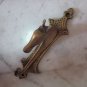 Brass Cupboard Puller Hanging Vintage Horse Hooks Antique Door wardrobe Handles