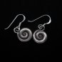 Thai Hill Tribe Earrings Fine Silver Schmuck Spirale Ohrringe Silber ER158