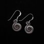Thai Hill Tribe Earrings Fine Silver Schmuck Spirale Ohrringe Silber ER158