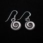 Thai Hill Tribe Earrings Fine Silver Schmuck Spirale Ohrringe Silber ER158