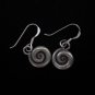 Thai Hill Tribe Earrings Fine Silver Schmuck Spirale Ohrringe Silber ER158