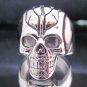 Fashion Stainless Steel Ring Size 9 Vintage Men Woman Skull Biker anello ringe 1
