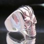Fashion Stainless Steel Ring Size 9 Vintage Men Woman Skull Biker anello ringe 1