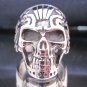 Fashion Stainless Steel Ring Size 9 Vintage Men Woman Skull Biker anello ringe 2