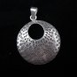 Fashion Pendants Hill tribe Pure Fine silver thai karen Vintage Round