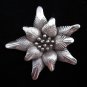 Pure Fine Silver Pendants Hill tribe Lily Flower Floral Artisan Hand craft Jewel