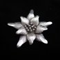 Pure Fine Silver Pendants Hill tribe Lily Flower Floral Artisan Hand craft Jewel