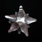 Pure Fine Silver Pendants Hill tribe Lily Flower Floral Artisan Hand craft Jewel