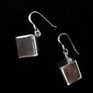 Thai Hill Tribe Earrings Fine Silver Ohrringe Silber Schmuck Cubic Cube ER149