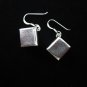 Thai Hill Tribe Earrings Fine Silver Ohrringe Silber Schmuck Cubic Cube ER149