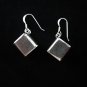 Thai Hill Tribe Earrings Fine Silver Ohrringe Silber Schmuck Cubic Cube ER149