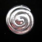 Pure Fine Silver Pendants Hill tribe Tribal Snail Spiral Round Ethnic Craft