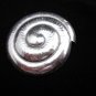 Pure Fine Silver Pendants Hill tribe Tribal Snail Spiral Round Ethnic Craft