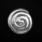Pure Fine Silver Pendants Hill tribe Tribal Snail Spiral Round Ethnic Craft