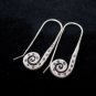 Thai Hill Tribe Earrings Fine Silver OHRHÄNGER Ohrringe الأقراط ER128