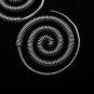 Thai Hill Tribe Earrings Fine Silver Schmuck Spirale Ohrringe Silber ER157