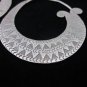 Thai Hill Tribe Earrings Fine Silver Ohrringe Schmuck Spiral Elegant