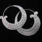 Thai Hill Tribe Earrings Fine Silver Ohrringe Schmuck Spiral Elegant