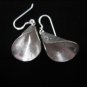 Thai Hill Tribe Earrings Fine Silver Handmade tube shape spiral flower Asian Art