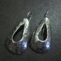 Orecchini d'argento Hill Tribe Fine Sterling Silver Earrings Teardrop Tibetan