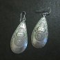 Orecchini d'argento Hill Tribe Fine Sterling Silver Earrings Tibet Styles Drop