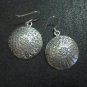 Orecchini d'argento Hill Tribe Fine Sterling Silver Earring Round Flower Blooms