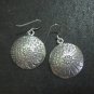 Orecchini d'argento Hill Tribe Fine Sterling Silver Earring Round Flower Blooms