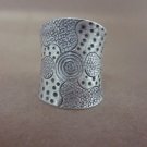 Fine Fashion silver Rings Hill tribe Thai karen solid Vintage spirale Typhoon