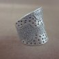 Fine Fashion silver Rings Hill tribe Thai karen solid Vintage spirale Typhoon