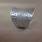 Fine Fashion silver Rings Hill tribe Thai karen solid Vintage spirale Typhoon