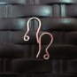 Fine Silver Earrings Clasps & Hooks DIY Jewelry Findings Repair 10pairs pack