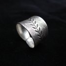 Fine Pure Silver Rings Hill tribe Olive حقيقي خواتم فضية الاكوادور هيل ق