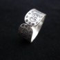 Fine Fashion Silver Rings Hill tribe Thai karen Tribal Ohm à¤à¤¾à¤à¤¦à¥ à¤à¥ à¤à¤²à¥à¤²à¥