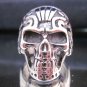Skull Rings Size 9 Men's Jewelry Male Voodoo Magic Hodeskalle Smykker ring mann