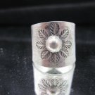 Fine Silver Rings Tribal Authentic THAI KAREN Anello Gümüş yüzükler خواتم