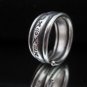 Handcrafted Rings Fine pure Silver Band Adjustable Coil Tribal Styles Tribal
