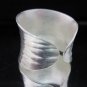 Fine Fashion Silver Rings Tribal BOHO Wave Shine Anello Handcrafted Hammered