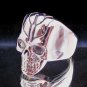 Skull Rings Size 9 Men's Jewelry Male Satan Devil Hodeskalle Smykker ring mann