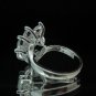 Engagement Rings Size 7 CZ Clear White color female hunn inngrep smykker ring