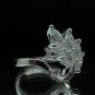 Engagement Rings Size 7 CZ Clear White color female hunn inngrep smykker ring