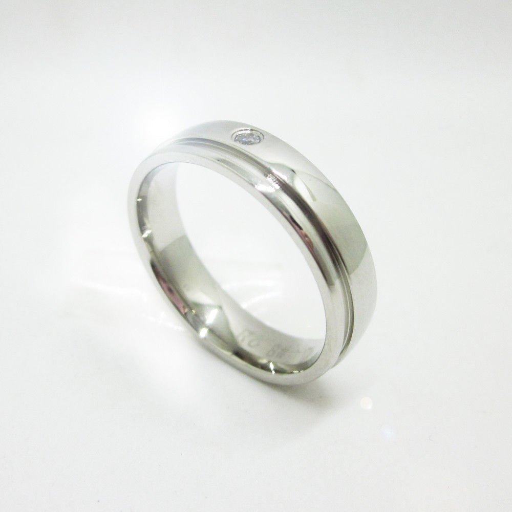 Engagement Rings Size 8 CZ Premium Grade Classic Style hunn inngrep smykker ring