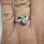 Engagement Rings Size 8 CZ Premium Love Heart theme hunn inngrep smykker ring