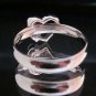 Engagement Rings Size 8 CZ Premium Love Heart theme hunn inngrep smykker ring