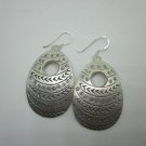 Handcrafted Earrings Sterling Silver Tribal Traditional Plata Aretes joyería