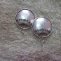 Thai Hill Tribe Earrings Fine Silver Dangle Round Dots Stamp Podduang Regional